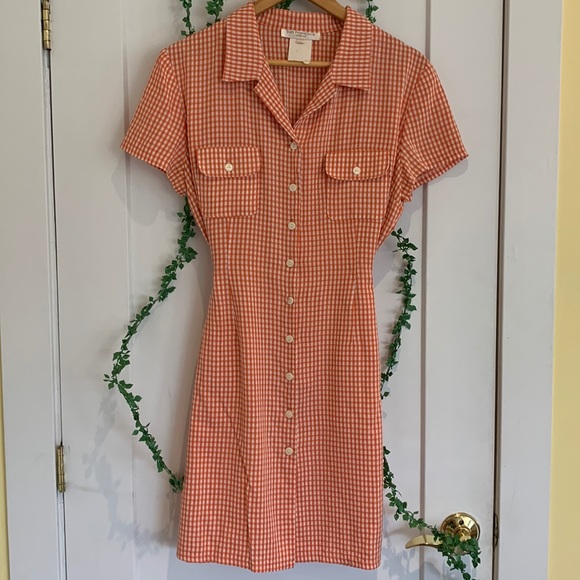 Dresses & Skirts - VINTAGE San Francisco orange dress